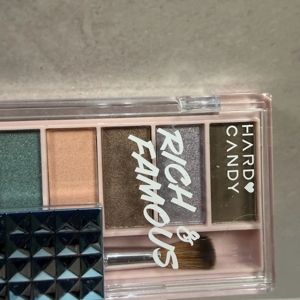💙3/$20 Hard Candy Rich & Famous Eyeshadow Palette - Gold, Blue, Brown, Tan